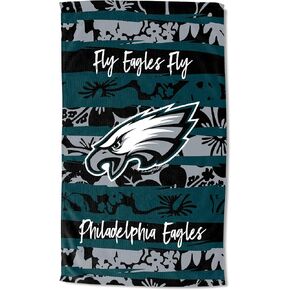 Northwest NFL Philadelphia Eagles Beach Towel, 35 x 60, Pocket