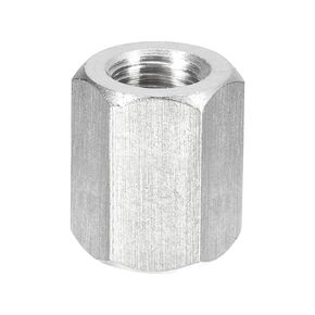 uxcell M16 x 2-Pitch 40mm Length Coupling Nuts, 1pcs 304 Stainless Steel Metric Hex Rod Coupling Nuts