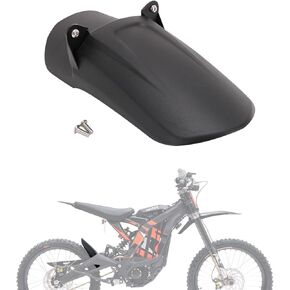 JFG RACING Sur Ron Rear Cushion Fender,Motorcycle Rear Cushion Fender Mudguard Plastic for Surron Sur Ron Light Bee X/S Segway X260 X160 Electric Dirt Bike EBike Imitation Carbon Fiber