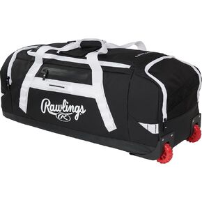 Rawlings | YADI 2.0 Wheeled Catcher's Bag | Yadier Molina Model | Baseball/Softball | Multiple Styles