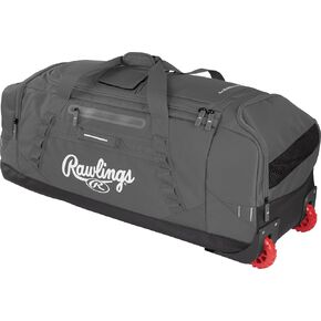 Rawlings | YADI 2.0 Wheeled Catcher's Bag | Yadier Molina Model | Baseball/Softball | Multiple Styles