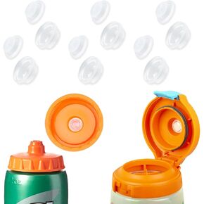 6pcs Replacement Valves Compatible with Gatorade Water Bottle Silicone Valve Replacement Accessories Compatible with Gatorade GX 30oz and Squeeze Bottle 32oz No Leak BPA-Free