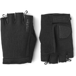 Hestra Short Sr. Breathable Protective Bike Glove for Men/Women | 5-Fingerless Shock Absorbing Breathable Bike Glove for Mountain Biking