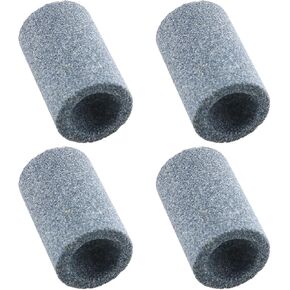E-outstanding Round Dart Sharpener 4PCS 1.6x2.5cm Sharpening Stones for Steel Tip Point Darts Dart Grinder
