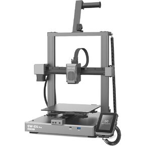 Artillery 3D Printer Sidewinder X4 Pro, 500mm/s High Speed FDM WiFi Printer with Auto Leveling Resonance Compensation, X Y-axis Linear Rail and High-Temp Nozzle Extruder 9.44 x9.44x10.23Inch
