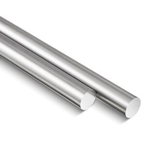 Gisafai 2 Pcs 3/4 Steel Round Rod Round Bar Round Steel Rod A36 Mild Steel Applied Gear Shaft DIY Models