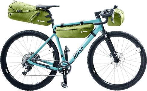 Deuter Mondego SB 16 Bike Bag, 16 Liter Saddle Bag Bicycle Storage Pack for Commuting, Road & Gravel Cycling & Mountain Biking - Meadow in Kuwait