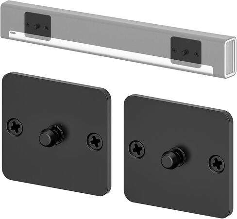 notiela حامل مكبر الصوت المعدني لقوس Sonos Arc على الحائط - حامل جدار عائم لحامل Sonos Arc سهل التركيب، دعامة تثبيت لحامل شريط الصوت Sonos Arc لتوفير المساحة in Kuwait