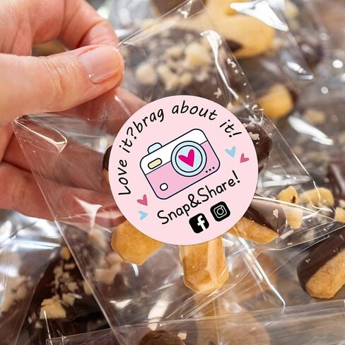 500pcs Leave a Review Stickers Roll,Cute Frog Small Business Stickers,Funny Thank You Stickers,Handmade Stickers,Happy Mail Envelopes Seal Packaging Stickers in Saudi Arabia