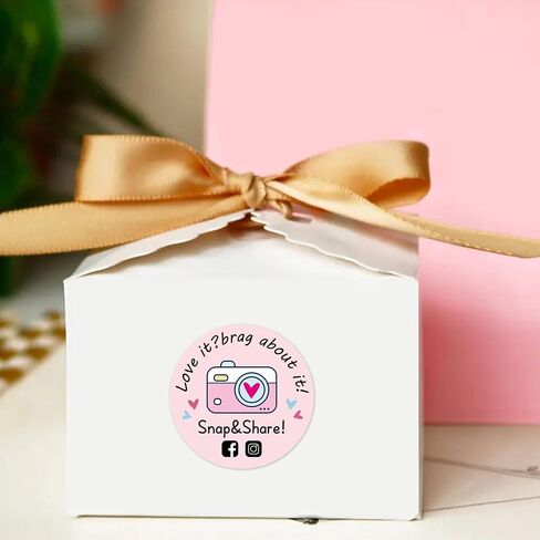 500pcs Leave a Review Stickers Roll,Cute Frog Small Business Stickers,Funny Thank You Stickers,Handmade Stickers,Happy Mail Envelopes Seal Packaging Stickers in Saudi Arabia