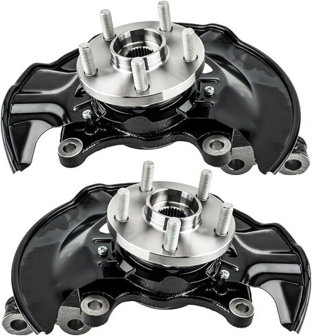 KAX 1PC Front Steering Knuckle & Wheel Bearing Hub Assembly Fit for Corolla 2009-2013, Matrix 2009-2013, Right Passenger Side Replaces 698-380 in Saudi Arabia