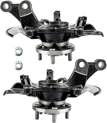 KAX 1PC Front Steering Knuckle & Wheel Bearing Hub Assembly Fit for Corolla 2009-2013, Matrix 2009-2013, Right Passenger Side Replaces 698-380 in Saudi Arabia