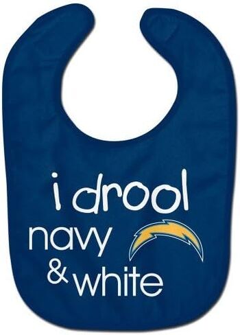 Wincraft NFL San Diego Chargers WCRA1962114 All Pro Baby Bib in Saudi Arabia