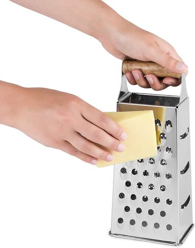 Twine Acacia Cheese Plane Hard Cheese Slicer - Charcuterie Board Cheese Slicer Stainless Steel with Acacia Handle - Set of 1 in Saudi Arabia