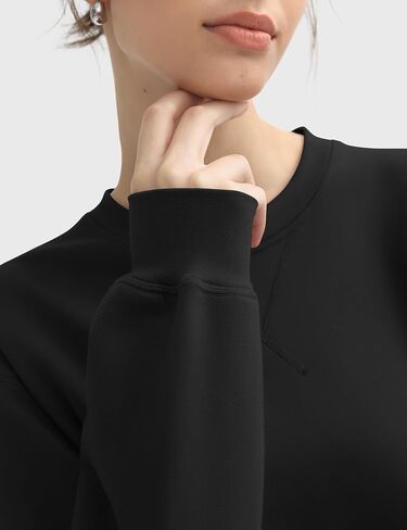 PUMIEY Women's Oversized Sweatshirt Crewneck Long Sleeve Loose Pullover Tops Fall Fashion Airy Collection in Kuwait