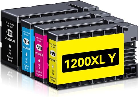 خراطيش حبر 220 221 لون أسود متوافقة مع أحبار طابعة Canon mx870 PGI-220 CLI-221 PGI220 CLI221 حزمة قيمة للاستخدام مع طابعات Canon MX870 MX860 MP620 MP640 iP3600 iP4600 iP4700 in Kuwait