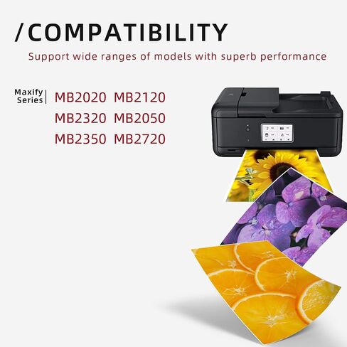 خراطيش حبر 220 221 لون أسود متوافقة مع أحبار طابعة Canon mx870 PGI-220 CLI-221 PGI220 CLI221 حزمة قيمة للاستخدام مع طابعات Canon MX870 MX860 MP620 MP640 iP3600 iP4600 iP4700 in Kuwait