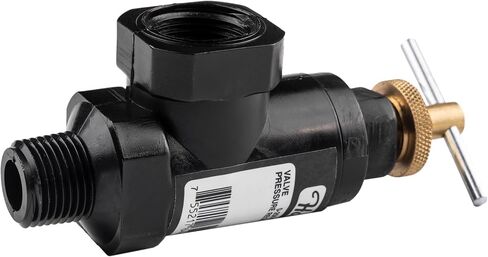 Hamilton 1/2"-3/4" Nylon By-Pass and Pressure Regulating Valve, 0-250 PSI in Saudi Arabia
