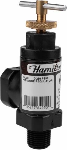 Hamilton 1/2"-3/4" Nylon By-Pass and Pressure Regulating Valve, 0-250 PSI in Saudi Arabia