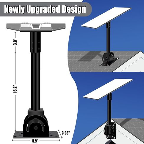 Adjustable Starlink Roof Mount，Starlink Roof Pole Mounting Kit for Starlink Internet Kit Satellite with Starlink Wall Mount Adapter Compatible V2 Starlink，Starlink Accessories in Saudi Arabia