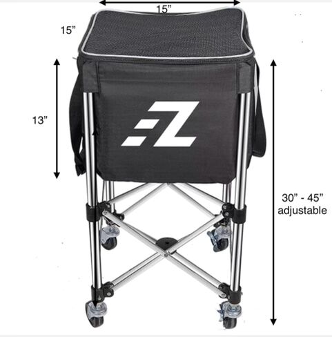 حقيبة حمل ممتازة لكرة التنس أو كرة المخلل قابلة للتعديل، عجلات دوارة ABS in Kuwait