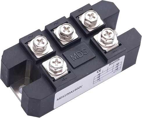 Bridge Rectifier MDS 100A 1600V Diode Bridge Rectifier Full Wave Diode Module 3 Phase 5 Terminal Rectification Module in Saudi Arabia