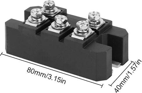 مقوم الجسر MDS 100A 1600V مقوم الجسر الثنائي كامل موجة ديود وحدة 3 المرحلة 5 وحدة تصحيح المحطة in Kuwait