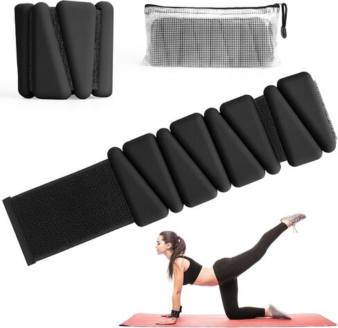 [2024 Newest] Adjustable Wrist and Ankle Weights for Women: 2 lbs Total (1 lb Each), Arm Weights for Walking, Weighted Wristbands, Ankle Weights, and Arm Weights in Saudi Arabia