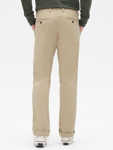 GAP Mens Essential Straight Fit Khaki Chino Pants Vintage Navy 40X32 in Saudi Arabia
