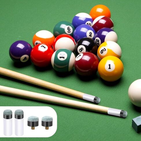 10 Sets Billiard Pool Cues Tips Replacement, Screw-on Pool Cue Tips with White Pool Cue Stick Ferrules, Pool Stick Tip No Glue or Tool Required Kit for Snooker and Pool Cues in Saudi Arabia