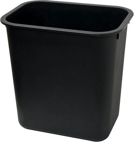 Office Trash Can, 5 Gallon Small Trash can, Slim Modern Bin, Black Trash Can, for Office/Bedroom/Kitchen/Bathroom in Saudi Arabia