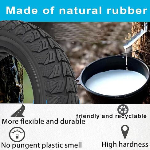 TOCBEUU 10x2.5 Inch Solid Tires for Electric Scooter, 60/70-6.5 Replacement Wheels, Rubber Tyre for Segway Ninebot Max G30P/G30LP/G30/G30D/G30E/G30LP/G30D II/G30 Max/G2/F2 pro& Hiboy S2 MAX (2PCS) in Kuwait
