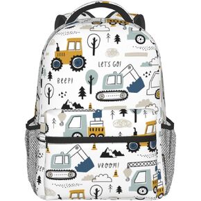 Airplane Jet Fighters Backpack With Adjustable Padded Shoulder Straps 17 Inch Daypacks For College Travel