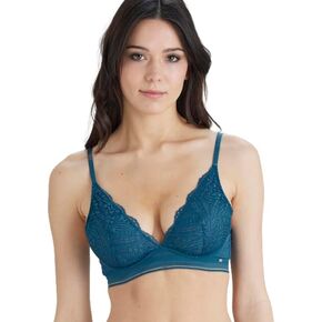Pretty Polly Women's Geo Lace Non Padded Underwire Triangle Bra