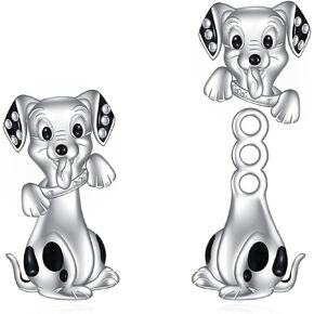 Dog Earrings Sterling Sliver For Women Dog Stud Earrings Jewelry Gifts