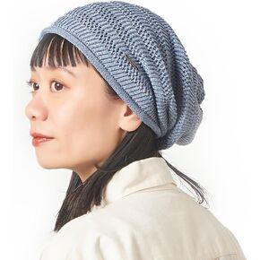 CHARM Linen Summer Beanie for Men - Womens Sweat Wicking Knit Japanese Hat Hipster Cap