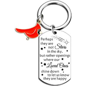 Ikacvb Cardinal Gifts For Women Memorial Gifts Grieving Sympathy Gifts Cardinal Ornament For Loss Of Loved One Sympathy Keychain Gift In Remembrance Cardinal Gifts For Loved One Passing