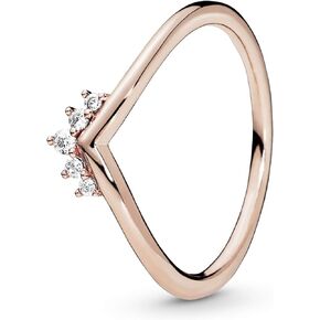 PANDORA Tiara Wishbone, Clear CZ