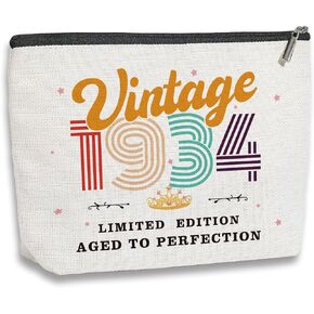 13th Birthday Gifts for Women, 2011 Vintage Makeup Bag, Best 13 Year Old Birthday Gift Ideas for Sisters, Friends, BFF, Mom, Coworker, Bonus Mom, Grandma, Nana, Gigi, Funny Anniversary Ideas for Her