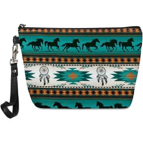 GIFTPUZZ Custom Design Womens Travel Fashion Makeup Bag Cosmetic Pouch Zipper Bag Toiletry Jewelry Jewelry Digital Organization Storgae PU Leather Waterproof Customized Purse