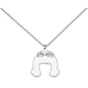 KEYCHIN Hair Spray Musical Necklace Tracy Turnblad Fans Gift Hair Spray Broadway Jewelry Broadway Musical Merchandise