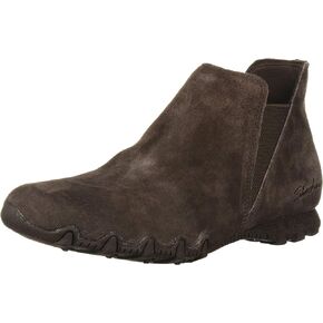 Skechers Women's Bikers Mc-Bellore-Relaxed Fit Short Plain Toe Chelsea Boot