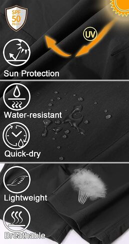 Women's Outdoor Hiking Pants Cargo Pockets Athletic Pants Quick Dry UPF 50+ Water-Resistant Pants for Women Camping Workout in Saudi Arabia