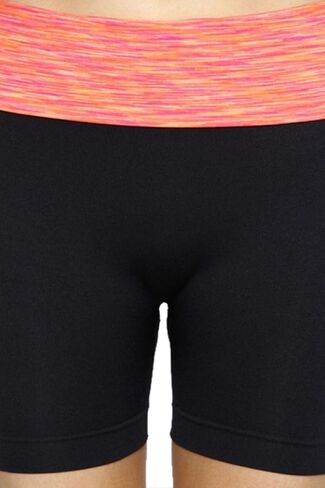ToBeInStyle Women's Fold Over Yoga Shorts in Saudi Arabia