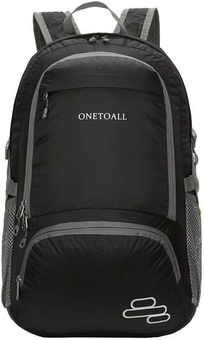 حقيبة ظهر قابلة للتعبئة سعة 30 لتر، حقائب ظهر خفيفة الوزن للمشي لمسافات طويلة، حقيبة ظهر قابلة للطي مقاومة للماء للسفر والمشي لمسافات طويلة والتخييم in Kuwait