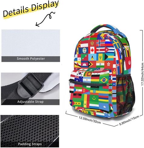 Airplane Jet Fighters Backpack With Adjustable Padded Shoulder Straps 17 Inch Daypacks For College Travel in Saudi Arabia