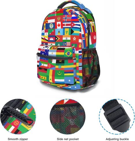 Airplane Jet Fighters Backpack With Adjustable Padded Shoulder Straps 17 Inch Daypacks For College Travel in Saudi Arabia