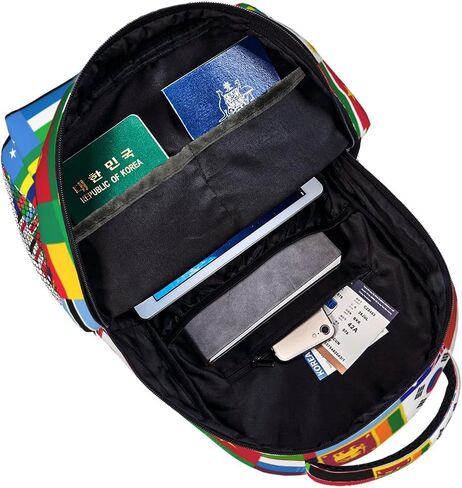 Airplane Jet Fighters Backpack With Adjustable Padded Shoulder Straps 17 Inch Daypacks For College Travel in Saudi Arabia