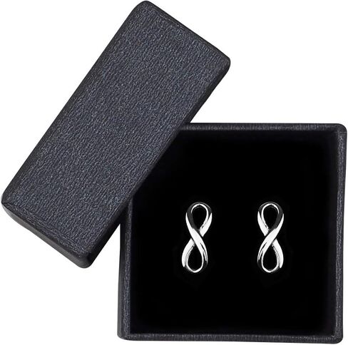 SOFIA MILANI - Women's Earrings 925 Silver - Infinity Stud Earrings - 20471 in Kuwait