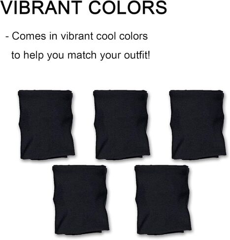 عصابة رأس للتمرين للنساء، عصابة رأس رياضية للجري للتمرين، عصابات رأس واسعة للنساء، عصابة رأس رياضية سميكة غير قابلة للانزلاق، عصابة رأس لليوجا واللياقة البدنية، 5 عبوات in Kuwait